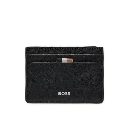 Etui na karty kredytowe Boss Zair M Card Holder 50517065 Czarny ze sklepu eobuwie.pl w kategorii Portfele męskie - zdjęcie 182029108