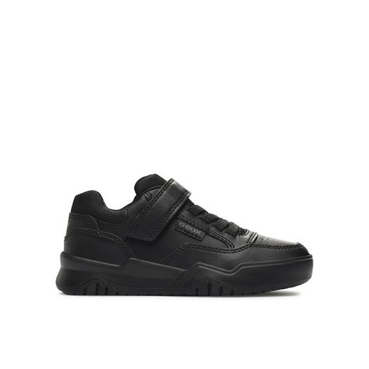 Sneakersy Geox J Perth Boy J367RE 0FE8V C9999 M Czarny ze sklepu eobuwie.pl w kategorii Buty sportowe dziecięce - zdjęcie 182029256