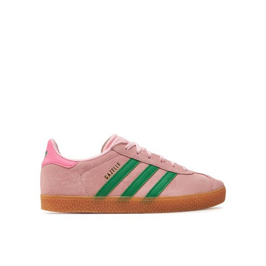 Sneakersy adidas Gazelle J JP7128 Różowy ze sklepu eobuwie.pl w kategorii Buty sportowe dziecięce - zdjęcie 182029309