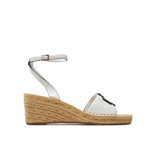 Espadryle Tory Burch 150744 Biały ze sklepu eobuwie.pl w kategorii Sandały damskie - zdjęcie 182029318