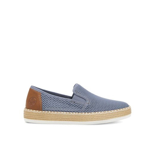 Espadryle Rieker L7873-12 Niebieski Rieker 37 eobuwie.pl