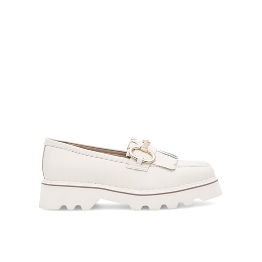 Loafersy Badura NECTOR-06W1-016 Biały ze sklepu eobuwie.pl w kategorii Mokasyny damskie - zdjęcie 182029375