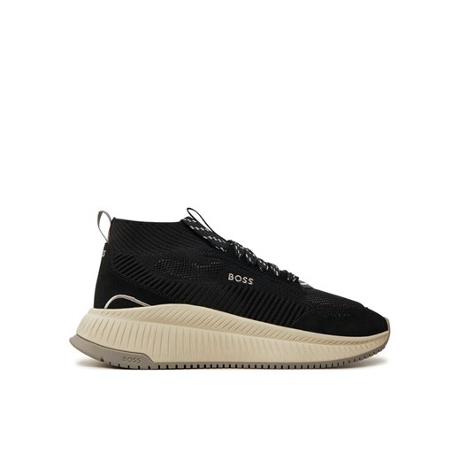 Sneakersy Boss Ttnm Evo 50523933 Czarny ze sklepu eobuwie.pl w kategorii Buty sportowe damskie - zdjęcie 182029398