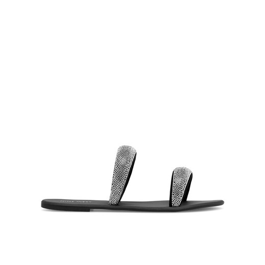 Klapki Nine West WFA2735-1 Srebrny ze sklepu eobuwie.pl w kategorii Klapki damskie - zdjęcie 182029548
