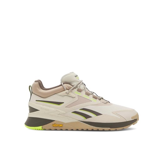 Sneakersy Reebok 100033529-W Beżowy ze sklepu eobuwie.pl w kategorii Buty sportowe damskie - zdjęcie 182029598