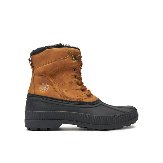 Śniegowce Lee Cooper LCJ-24-44-2873MA Brązowy Lee Cooper 45 eobuwie.pl