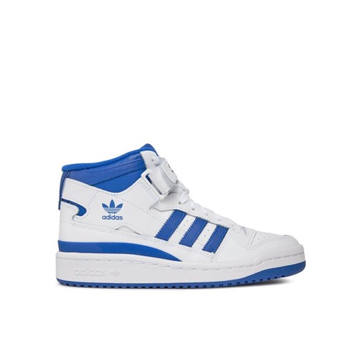 Sneakersy adidas Forum Mid FZ2085 Biały ze sklepu eobuwie.pl w kategorii Buty sportowe dziecięce - zdjęcie 182029749