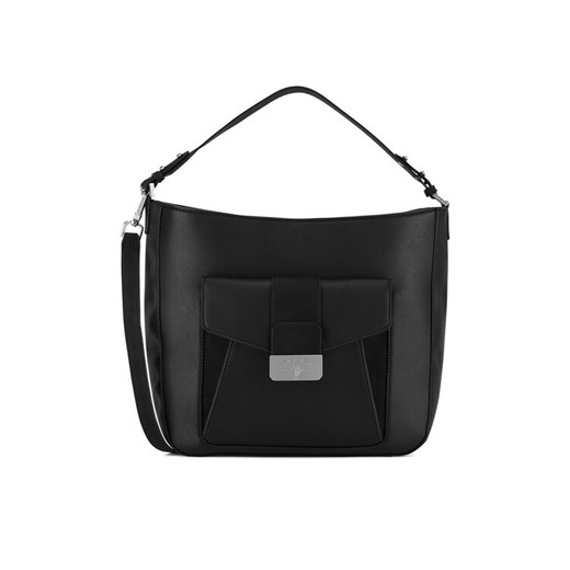 Torebka U.S. Polo Assn. BIUXT8425WVP Czarny ze sklepu eobuwie.pl w kategorii Torebki damskie - zdjęcie 182029888