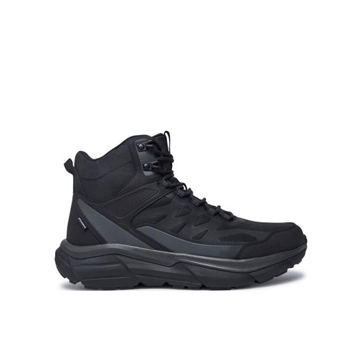 Trekkingi ALPINE PRO Lerat MBTD454990PL Czarny ze sklepu eobuwie.pl w kategorii Buty trekkingowe męskie - zdjęcie 182029925