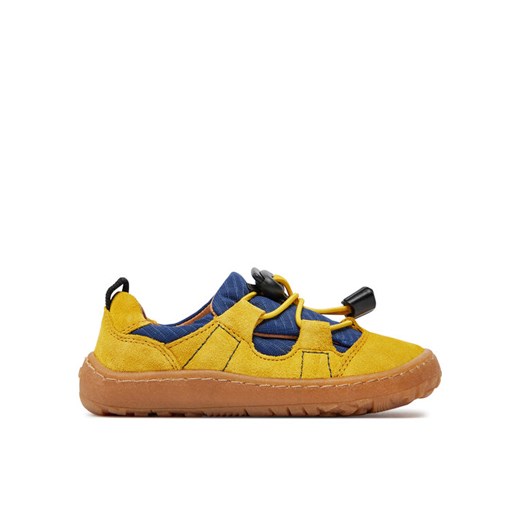 Sneakersy Froddo Barefoot Track G3130243-3 M Żółty ze sklepu eobuwie.pl w kategorii Półbuty dziecięce - zdjęcie 182029969