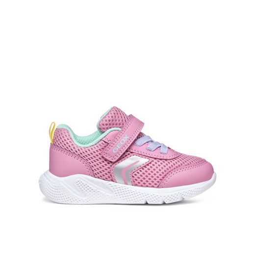 Sneakersy Geox B Sprintye B454TD 01454 CE83B Różowy ze sklepu eobuwie.pl w kategorii Buty sportowe dziecięce - zdjęcie 182030009