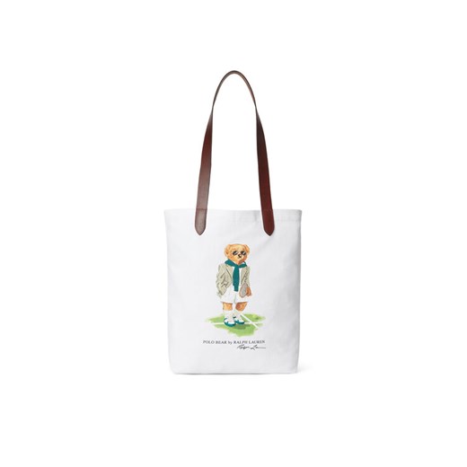 Torebka Polo Ralph Lauren 405970414001 Biały ze sklepu eobuwie.pl w kategorii Torby Shopper bag - zdjęcie 182030026