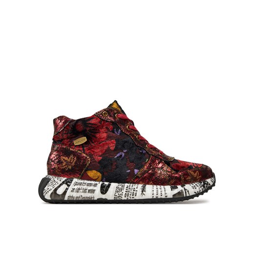 Sneakersy Laura Vita Burton 15 Czerwony ze sklepu eobuwie.pl w kategorii Buty sportowe damskie - zdjęcie 182030115