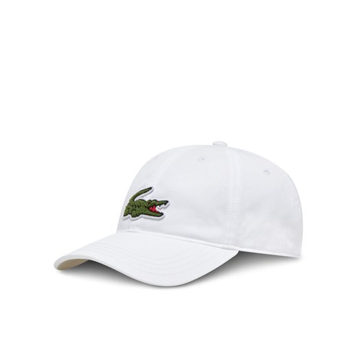 Czapka z daszkiem Lacoste RK3186 Biały ze sklepu eobuwie.pl w kategorii Czapki z daszkiem damskie - zdjęcie 182030119