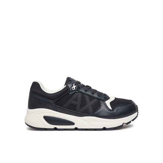Sneakersy Armani Exchange XUX239 XV909 U385 Granatowy ze sklepu eobuwie.pl w kategorii Buty sportowe męskie - zdjęcie 182030266