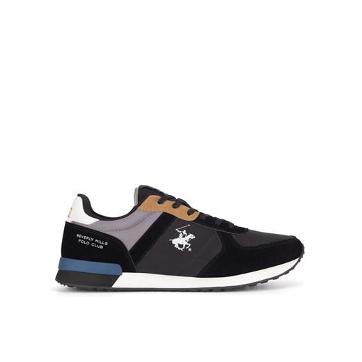 Sneakersy Beverly Hills Polo Club M-VS01477-19 Czarny ze sklepu eobuwie.pl w kategorii Buty sportowe męskie - zdjęcie 182030299