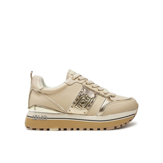 Sneakersy Liu Jo Maxi Wonder 71 BF4003 P0102 Beżowy ze sklepu eobuwie.pl w kategorii Buty sportowe damskie - zdjęcie 182030366