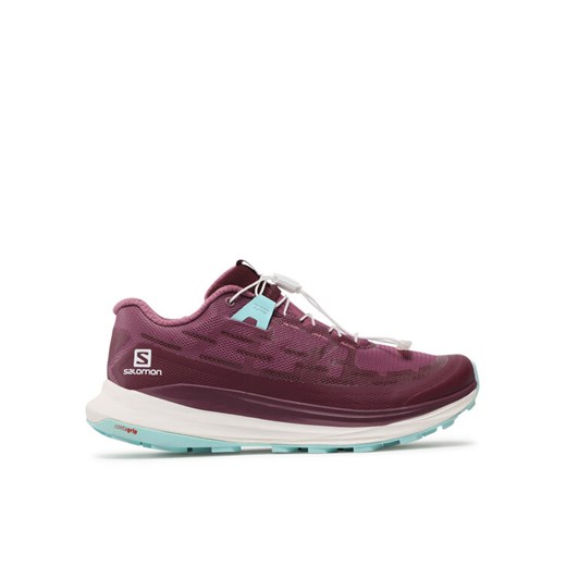Buty do biegania Salomon Ultra Glide 415987 20 V0 Bordowy ze sklepu eobuwie.pl w kategorii Buty sportowe damskie - zdjęcie 182030408
