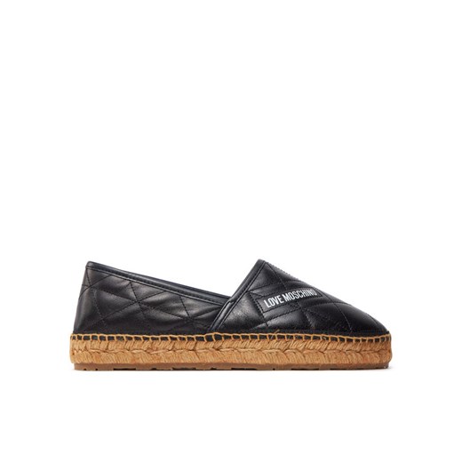 Espadryle LOVE MOSCHINO JA10582G0IIE0000 Czarny ze sklepu eobuwie.pl w kategorii Espadryle damskie - zdjęcie 182030465