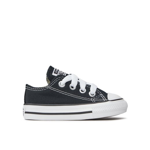 Trampki Converse Chuck Taylor All Star Ox 7J235C Czarny ze sklepu eobuwie.pl w kategorii Buciki niemowlęce - zdjęcie 182030615