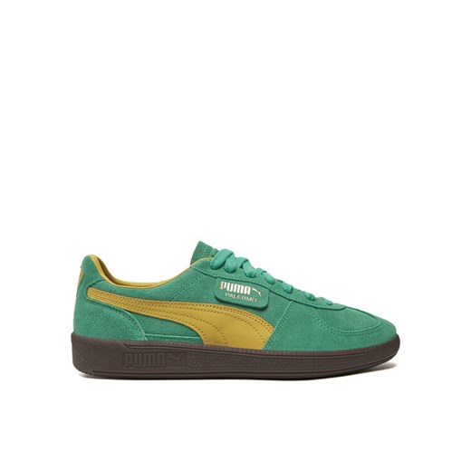 Sneakersy Puma Palermo 396463 18 Zielony ze sklepu eobuwie.pl w kategorii Buty sportowe męskie - zdjęcie 182030636