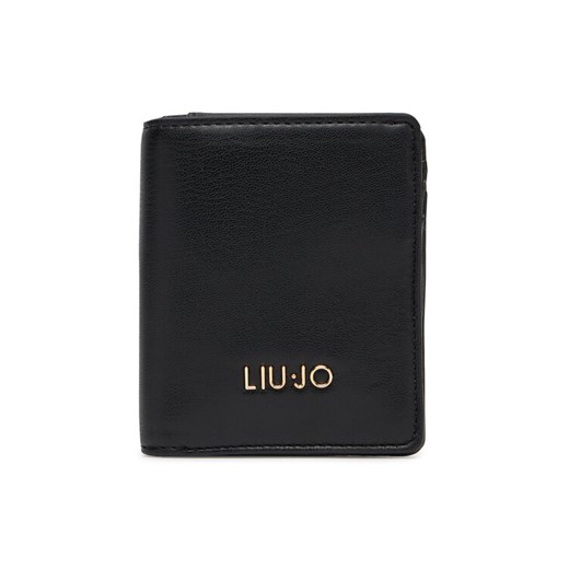 Mały Portfel Damski Liu Jo Ecs Xs Bifold AA5216 E0015 Czarny ze sklepu eobuwie.pl w kategorii Portfele damskie - zdjęcie 182030707