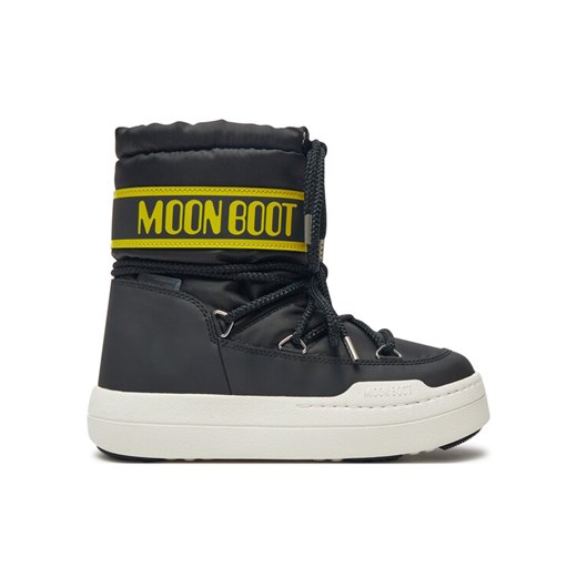 Śniegowce Moon Boot Junior Park Boot 80D3440020 Czarny ze sklepu eobuwie.pl w kategorii Buty zimowe dziecięce - zdjęcie 182030785