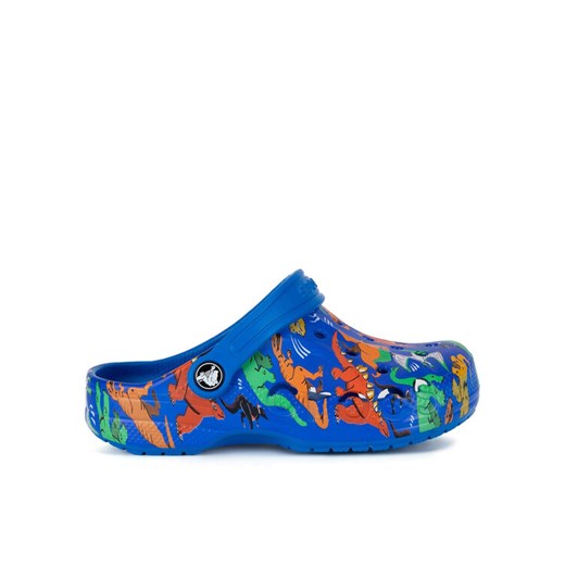 Klapki Crocs BAYA CLOG KIDS 209728-4JL Niebieski ze sklepu eobuwie.pl w kategorii Klapki dziecięce - zdjęcie 182030807