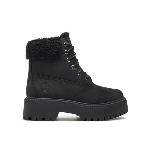 Trapery Timberland Stone Street TB0A2PU6W051 Czarny ze sklepu eobuwie.pl w kategorii Botki - zdjęcie 182030815