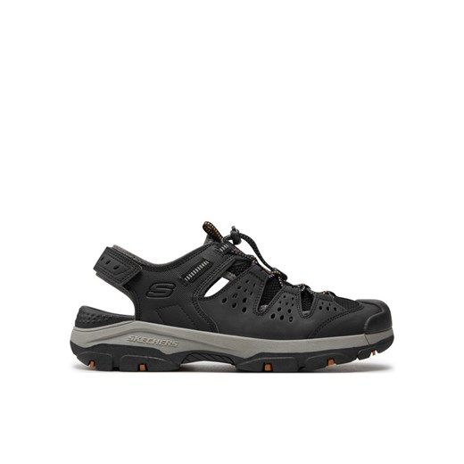Sandały Skechers Tresmen-Menard 205113/BLK Czarny ze sklepu eobuwie.pl w kategorii Sandały męskie - zdjęcie 182030825