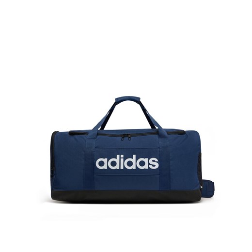 Torba adidas Linear Duffel Medium IN6116 Granatowy ze sklepu eobuwie.pl w kategorii Torby podróżne - zdjęcie 182030847