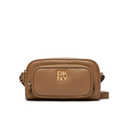 Torebka DKNY Philo Crossbody R42EKE53 Brązowy ze sklepu eobuwie.pl w kategorii Listonoszki - zdjęcie 182030867