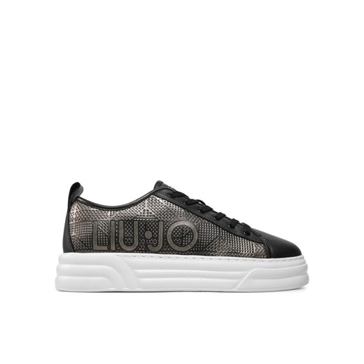 Sneakersy Liu Jo Cleo 26 BF4031 P0102 Czarny ze sklepu eobuwie.pl w kategorii Buty sportowe damskie - zdjęcie 182030875