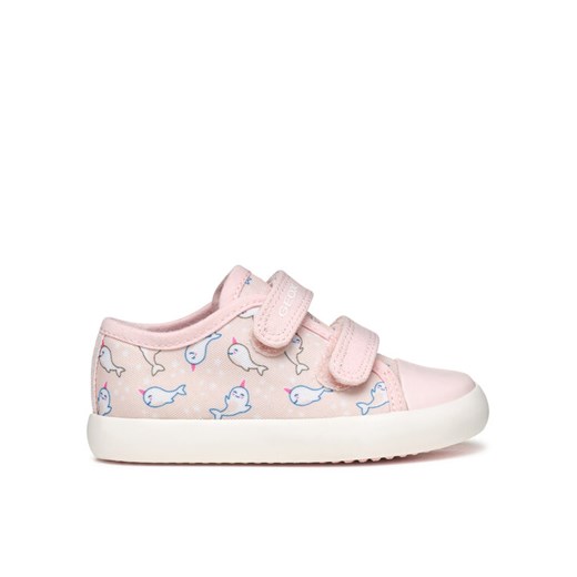 Sneakersy Geox B Gisli B451MB 000AN C8010 S Różowy ze sklepu eobuwie.pl w kategorii Buty sportowe dziecięce - zdjęcie 182030888