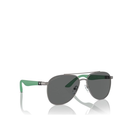 Okulary przeciwsłoneczne dziecięce Emporio Armani 0EK2001 300387 Zielony ze sklepu eobuwie.pl w kategorii Okulary przeciwsłoneczne męskie - zdjęcie 182030946