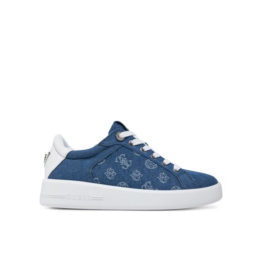 Sneakersy Guess FLJRN2 DEN12 Niebieski ze sklepu eobuwie.pl w kategorii Buty sportowe damskie - zdjęcie 182031087