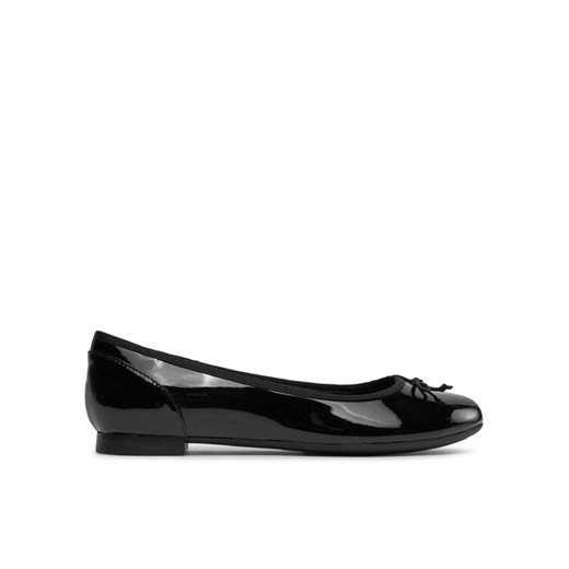 Baleriny Clarks Couture Bloom 261154754 Czarny ze sklepu eobuwie.pl w kategorii Balerinki - zdjęcie 182031149