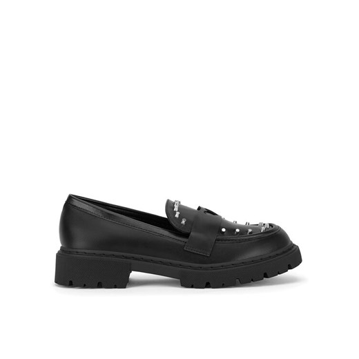 Loafersy DeeZee CS6320-02 Czarny ze sklepu eobuwie.pl w kategorii Półbuty dziecięce - zdjęcie 182031225