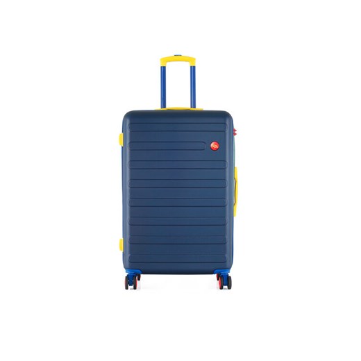 Walizka duża Semi Line T5847-3 Granatowy ze sklepu eobuwie.pl w kategorii Walizki - zdjęcie 182031285