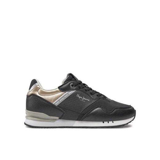 Sneakersy Pepe Jeans PLS40024 Czarny ze sklepu eobuwie.pl w kategorii Buty sportowe damskie - zdjęcie 182031509