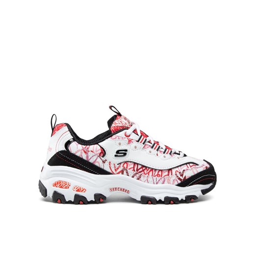 Sneakersy Skechers Cupid Charm 149504/WRBK Biały ze sklepu eobuwie.pl w kategorii Buty sportowe damskie - zdjęcie 182031516
