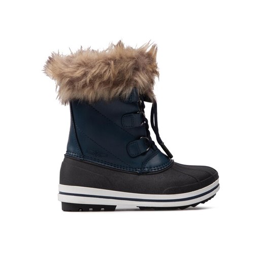Śniegowce CMP Kids Anthilan Snow Wp 30Q4594 Granatowy ze sklepu eobuwie.pl w kategorii Buty zimowe dziecięce - zdjęcie 182031575
