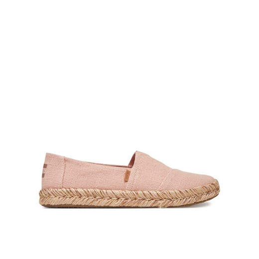 Espadryle Toms Alpargata Rope 10021943 Różowy ze sklepu eobuwie.pl w kategorii Espadryle męskie - zdjęcie 182031589