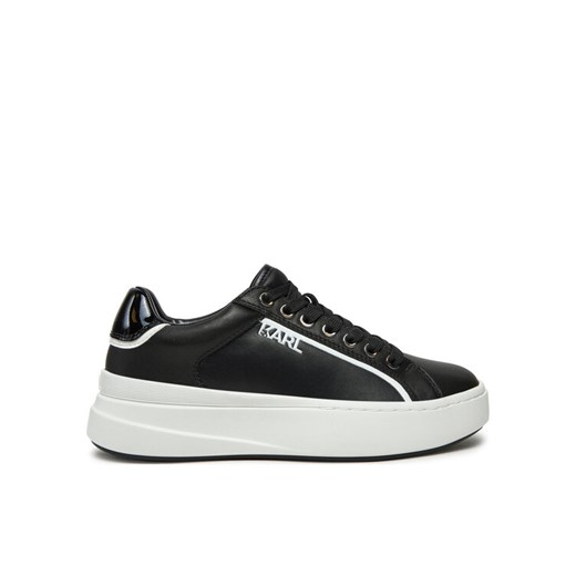 Sneakersy KARL LAGERFELD KL64020 Czarny ze sklepu eobuwie.pl w kategorii Buty sportowe damskie - zdjęcie 182031598