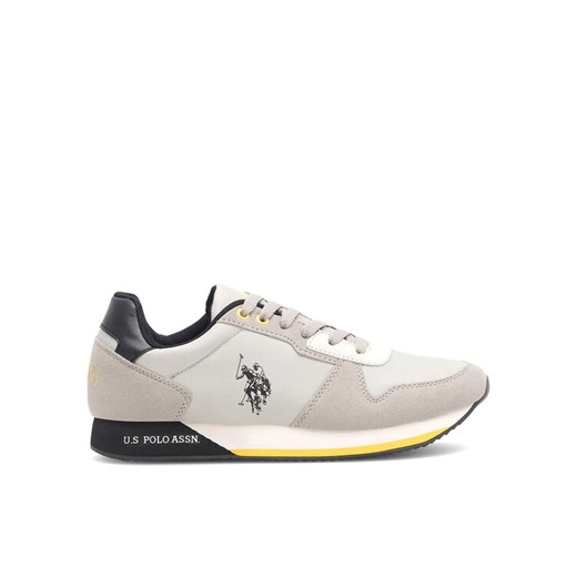 Sneakersy U.S. Polo Assn. NOBIL011M/CNH1 Szary ze sklepu eobuwie.pl w kategorii Buty sportowe męskie - zdjęcie 182031617