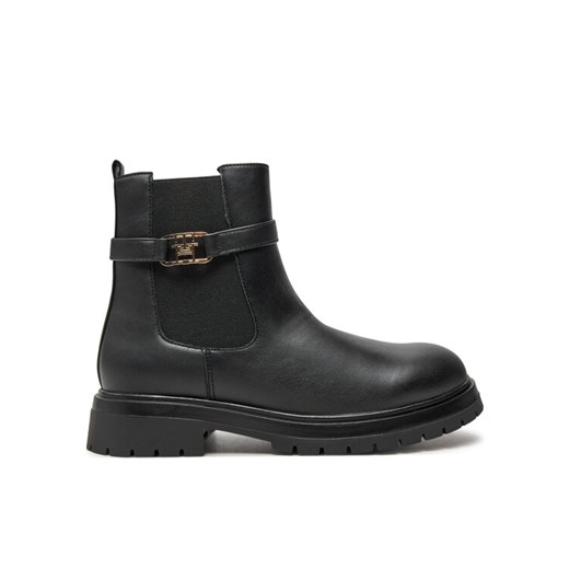 Botki Tommy Hilfiger Chelsea Boot T3A5-33572-1351 S Czarny ze sklepu eobuwie.pl w kategorii Buty zimowe dziecięce - zdjęcie 182031706