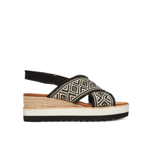 Espadryle Toms Diana 10021961 Czarny ze sklepu eobuwie.pl w kategorii Espadryle damskie - zdjęcie 182031787