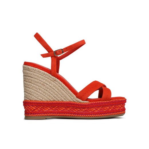 Espadryle Tamaris 1-28363-20 Czerwony ze sklepu eobuwie.pl w kategorii Espadryle damskie - zdjęcie 182031879