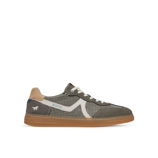 Sneakersy Mustang 4204-302 Szary ze sklepu eobuwie.pl w kategorii Buty sportowe męskie - zdjęcie 182031926
