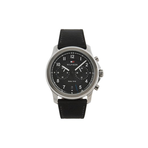 Zegarek Tommy Hilfiger 1710624 Czarny ze sklepu eobuwie.pl w kategorii Zegarki - zdjęcie 182031938